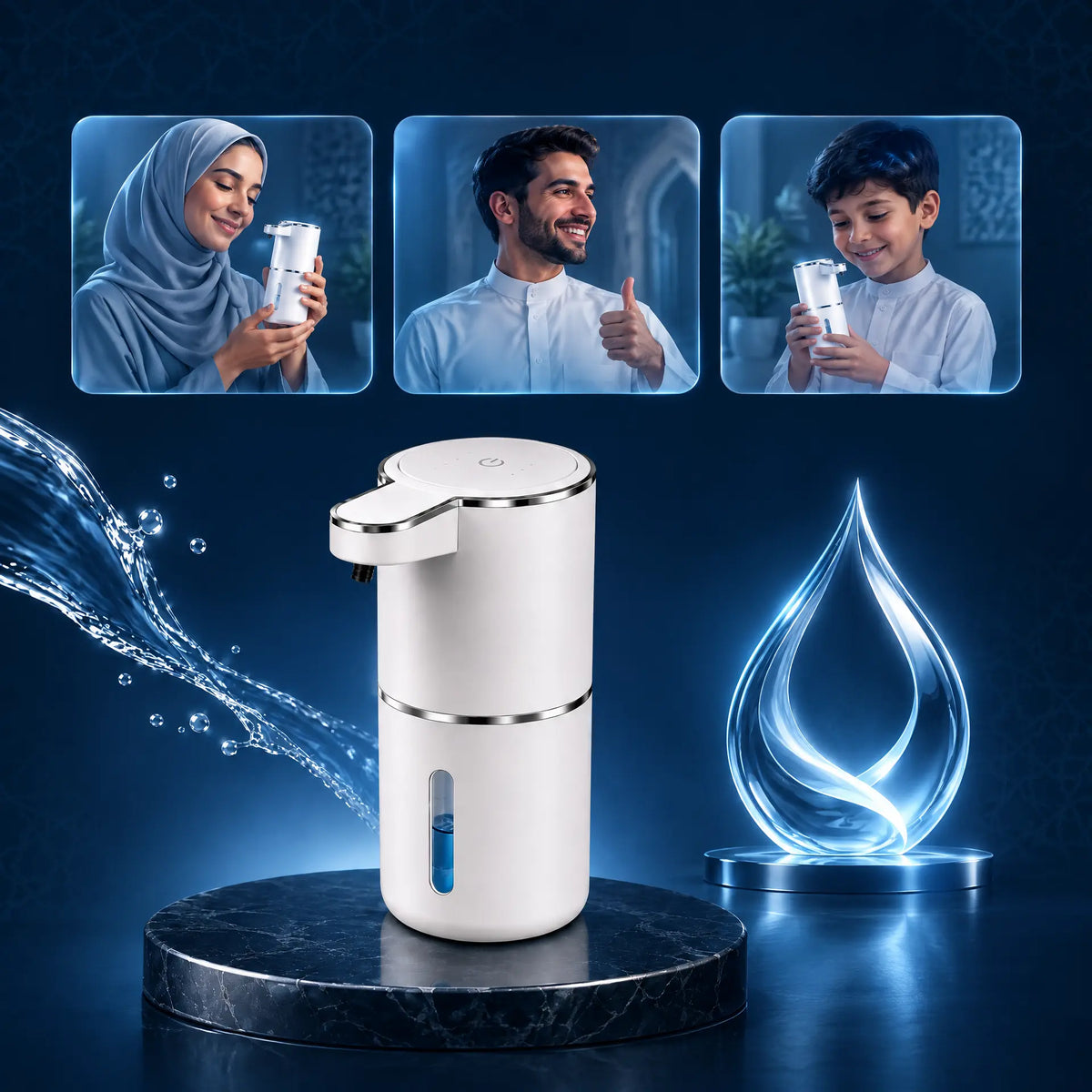 Kiflik – Der tragbare Wudu-Wasserspender für unterwegs