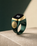 Zikr-Ring Smart – Dein digitaler Tasbih für Dhikr, Gebet & Qibla