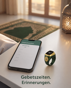 Zikr-Ring Smart – Dein digitaler Tasbih für Dhikr, Gebet & Qibla